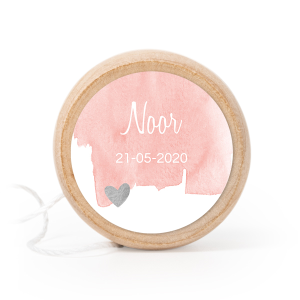 Yoyos With Sticker - set of 12