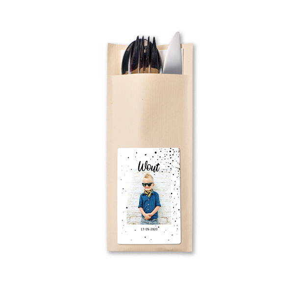 Besteckbeutel Beige - 24 Stk. Besteckbeutel Beige - 24 Stk.