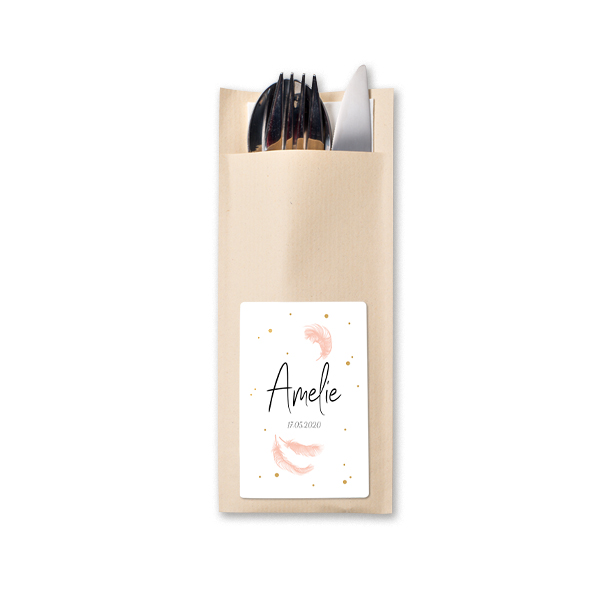 Pochette Ă couverts CrĂšme (lot de 24) Pochette Ă couverts CrĂšme (lot de 24)