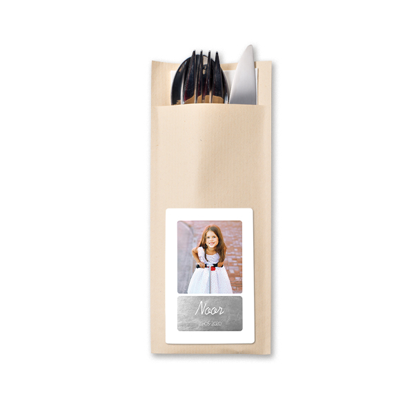Bestekhouder beige - Set van 24 Bestekhouder beige - Set van 24