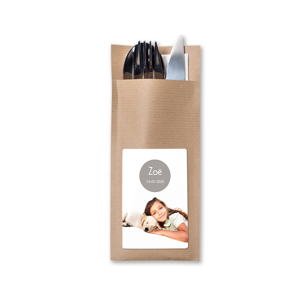 Pochette Ă couverts Naturel (lot de 24) Pochette Ă couverts Naturel (lot de 24)