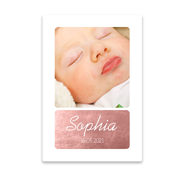 Autocollants pour fête Portrait 6 x 9 cm (lot de 24)