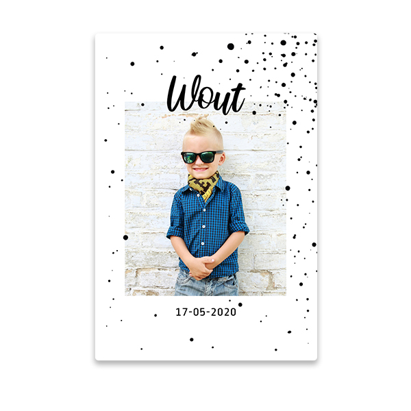 Gift wrapping stickers Portrait 6 x 9 cm - set of 24