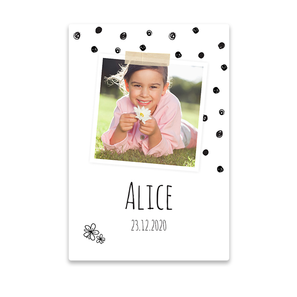 Gift wrapping stickers Portrait 6 x 9 cm - set of 24