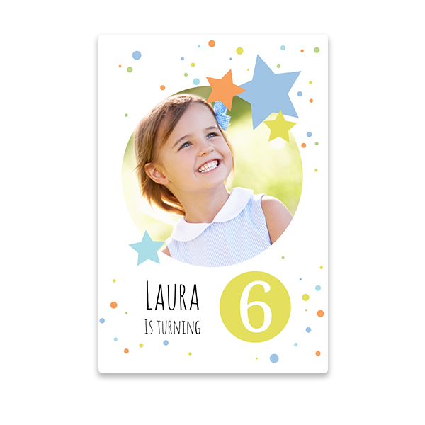 Gift wrapping stickers Portrait 6 x 9 cm - set of 24