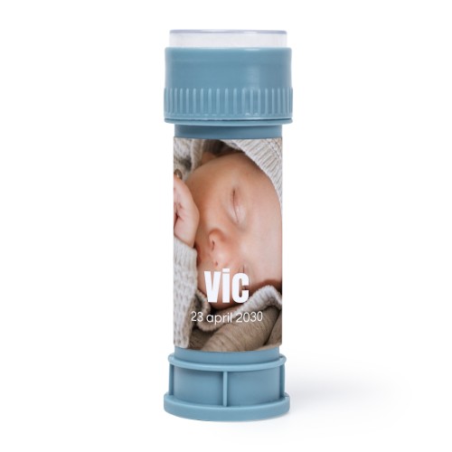 tube à bulles bleu - Lot de 12