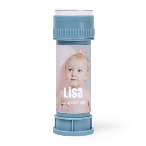 tube à bulles bleu - Lot de 12