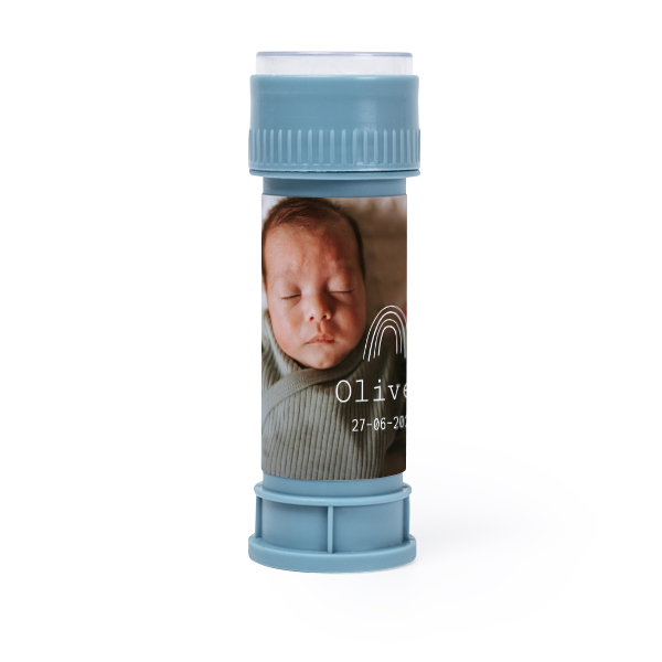 Bellenblaas blauw - set van 12
