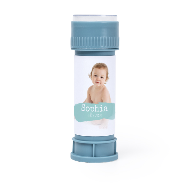 tube à bulles bleu - Lot de 12