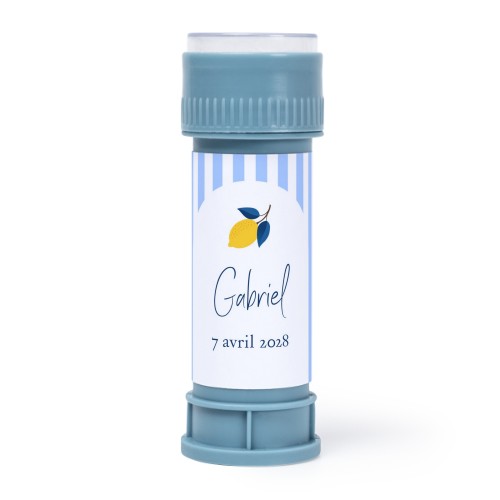 tube à bulles bleu - Lot de 12