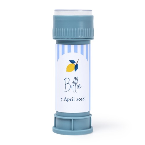 Bellenblaas blauw - set van 12