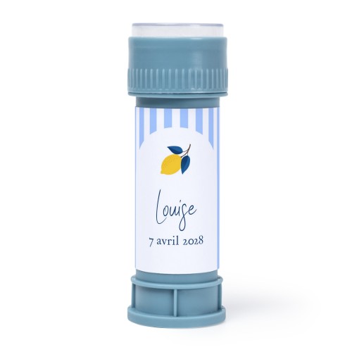 tube à bulles bleu - Lot de 12