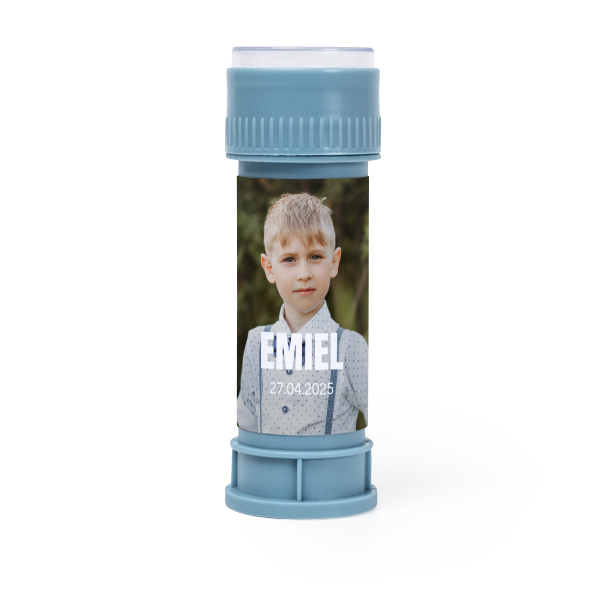 tube à bulles bleu - Lot de 12