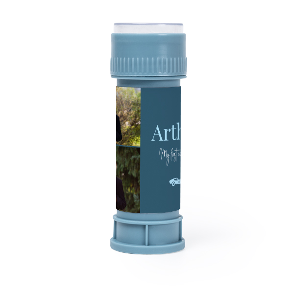 tube à bulles bleu - Lot de 12