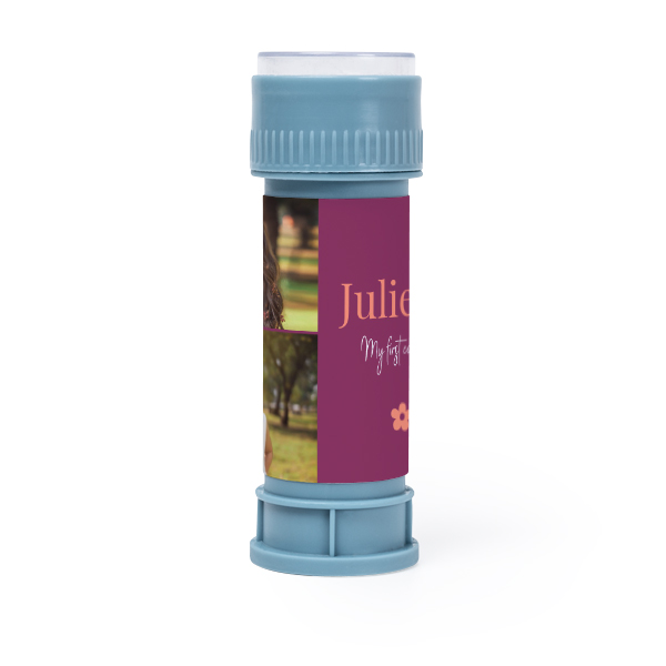 Bellenblaas blauw - set van 12