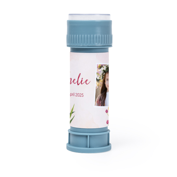 tube à bulles bleu - Lot de 12