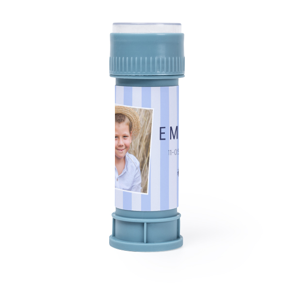 tube à bulles bleu - Lot de 12