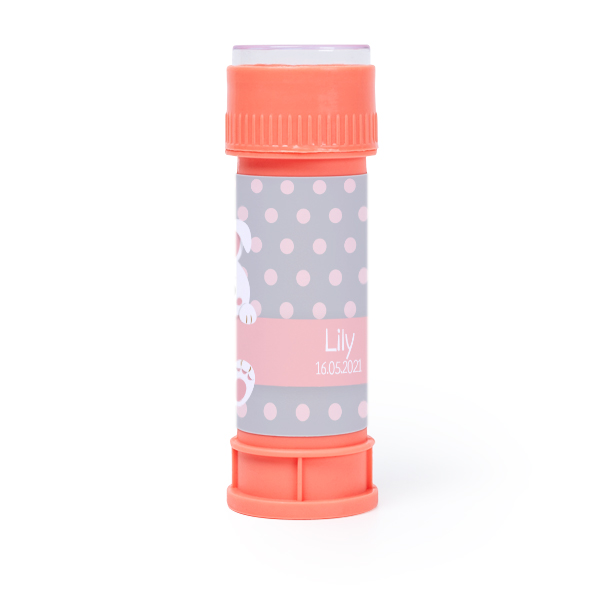 tubes à bulles corail - Lot de 12