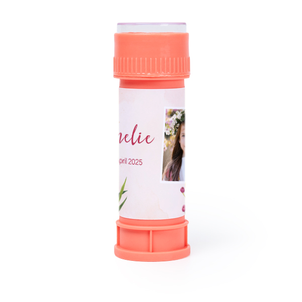tubes à bulles corail - Lot de 12