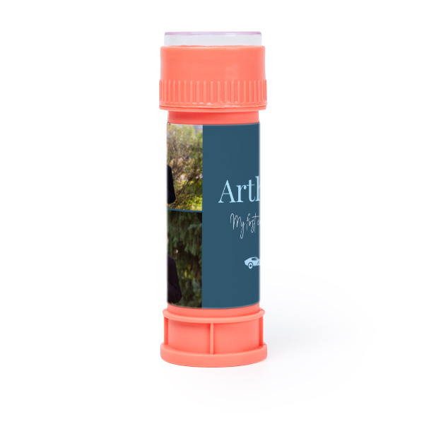 tubes à bulles corail - Lot de 12