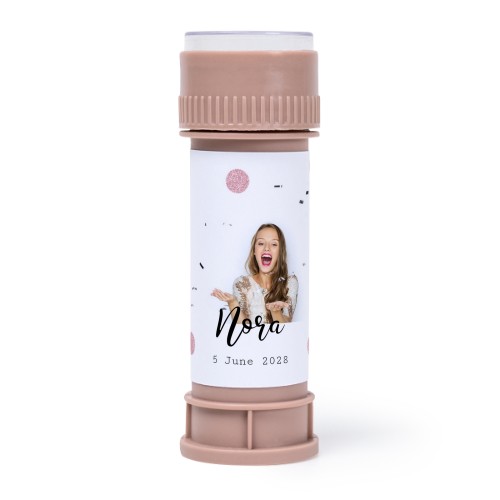 tubes à bulles rose - Lot de 12