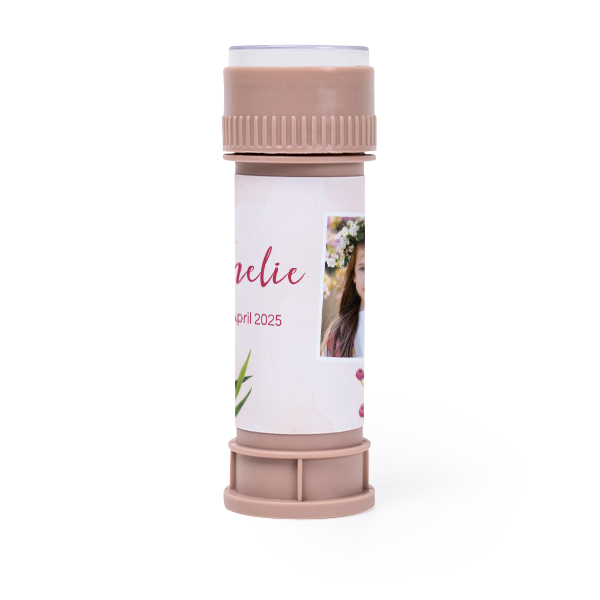 tubes à bulles rose - Lot de 12
