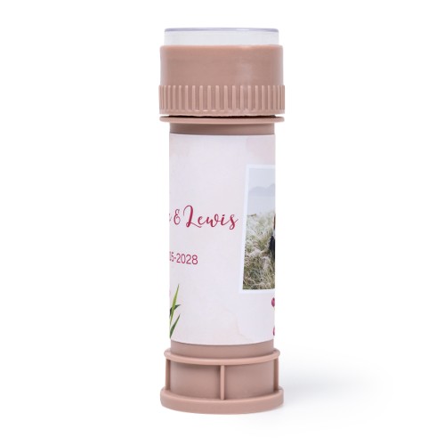tubes à bulles rose - Lot de 12