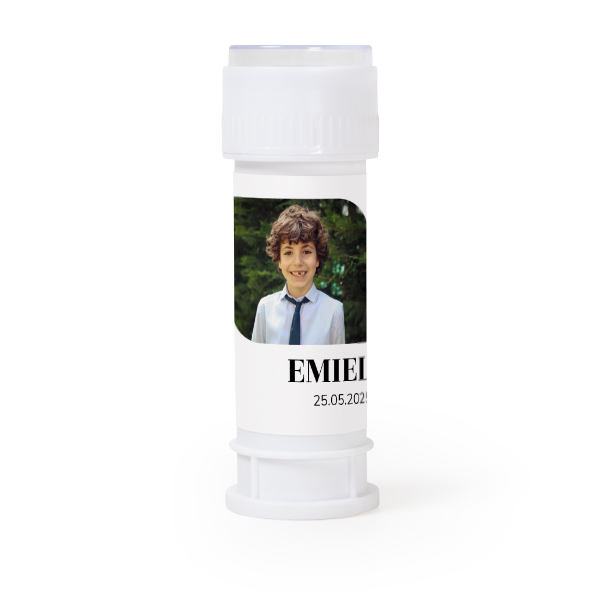 Tube à bulles blanc - Lot de 12