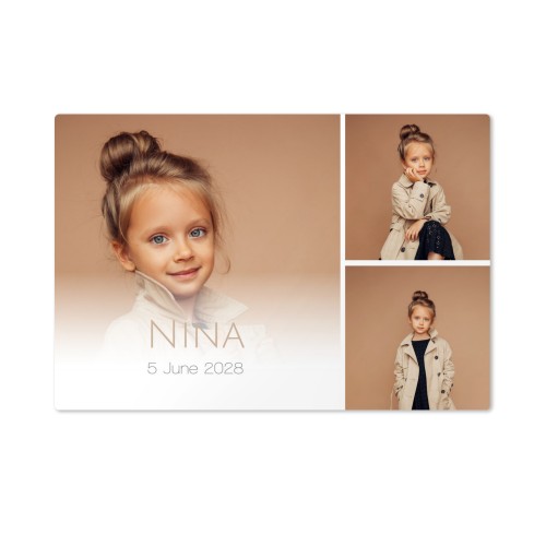 Stickers liggend 6 x 9 cm - Set van 24