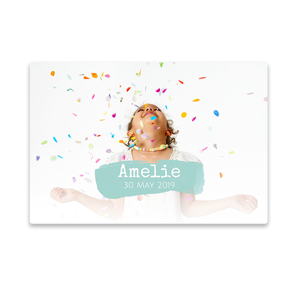 Autocollants pour fête Paysage 6 x 9 cm (lot de 24)