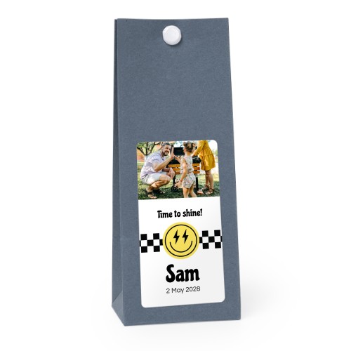 Lightning Smiley - Text only