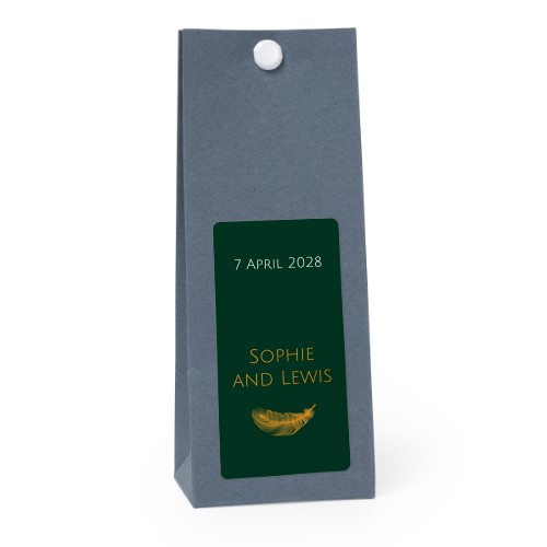 Gavepose blå 35x70mm