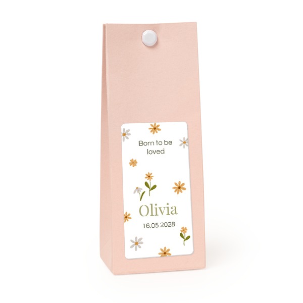 Party favours bag magnolia 35x70mm