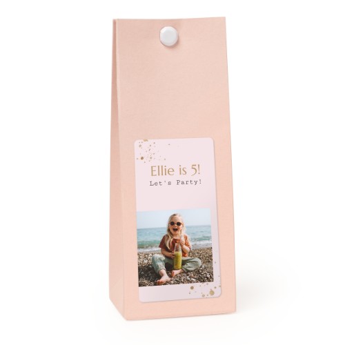 Party favours bag magnolia 35x70mm