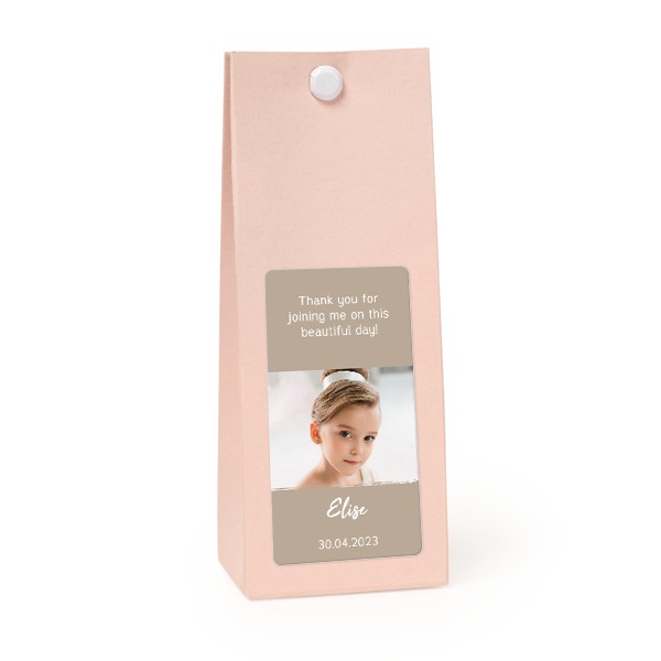 Party favours bag magnolia 35x70mm Party favours bag magnolia 35x70mm