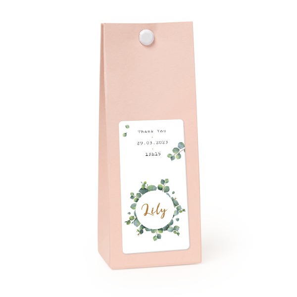 Party favours bag magnolia 35x70mm Party favours bag magnolia 35x70mm