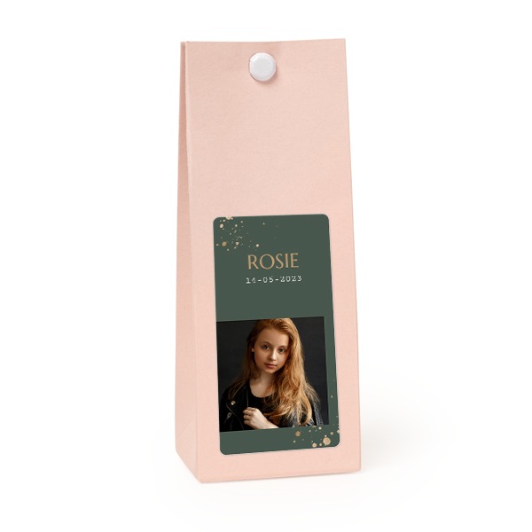 Party favours bag magnolia 35x70mm