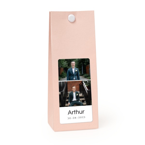 Party favours bag magnolia 35x70mm Party favours bag magnolia 35x70mm