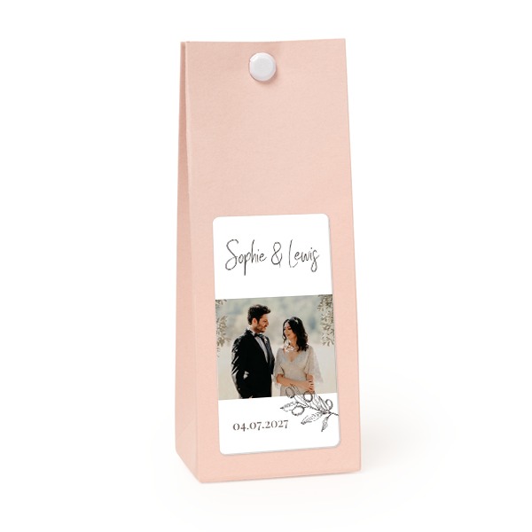 Party favours bag magnolia 35x70mm