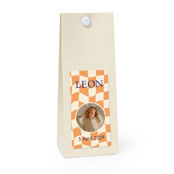 Sachet confiseur rectangle vanille lot de 12 Sachet confiseur rectangle vanille lot de 12
