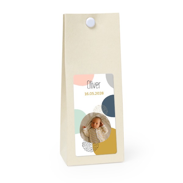 Party favours bag vanilla 35x70mm Party favours bag vanilla 35x70mm