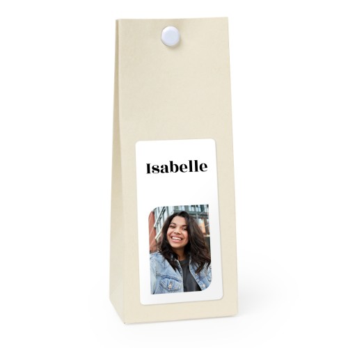Sachet confiseur rectangle vanille lot de 12 Sachet confiseur rectangle vanille lot de 12