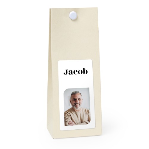 Sachet confiseur rectangle vanille lot de 12