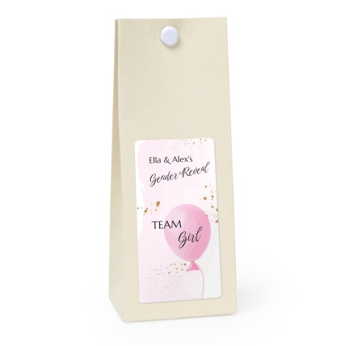 Party favours bag vanilla 35x70mm Party favours bag vanilla 35x70mm
