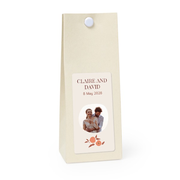 Party favours bag vanilla 35x70mm