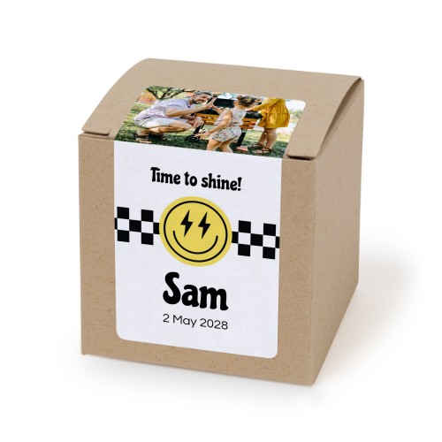 Lightning Smiley - Text only