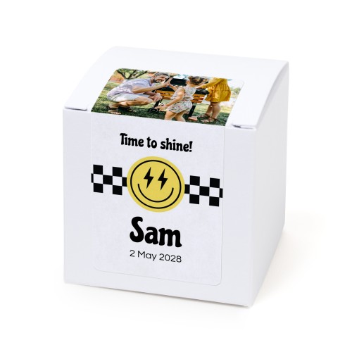 Lightning Smiley - Text only