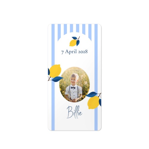 Presentetiketter rektangulär - 48 st