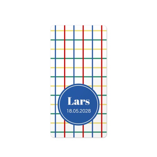 Gaveetiketter rektangulær - 48 stk