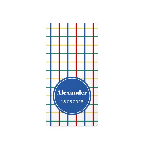 Gaveetiketter rektangulær - 48 stk